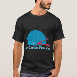 Camiseta Senhora Frango Louco Ilustração de frangos engraça