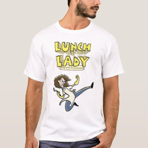 Camiseta Senhora Homem do almoço