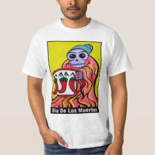 Camiseta Senhora idosa 1 acrílico em canvas