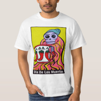 Camiseta Senhora idosa 1 acrílico em canvas
