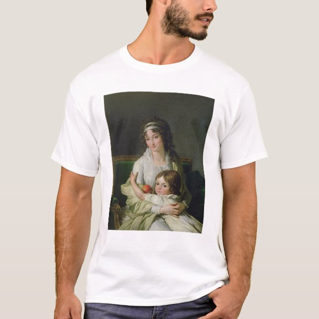 Camiseta Senhora Jeanne-Justine Boyer-Fonfrede e ela (Frente)