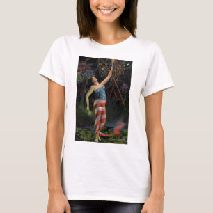 Camiseta Senhora Liberdade Bandeira