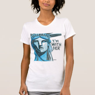 Camiseta Senhora Liberdade - eu sou com ela
