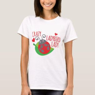 Camiseta Senhora louca da joaninha