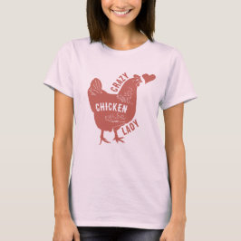 Camiseta Senhora Louca de Frango