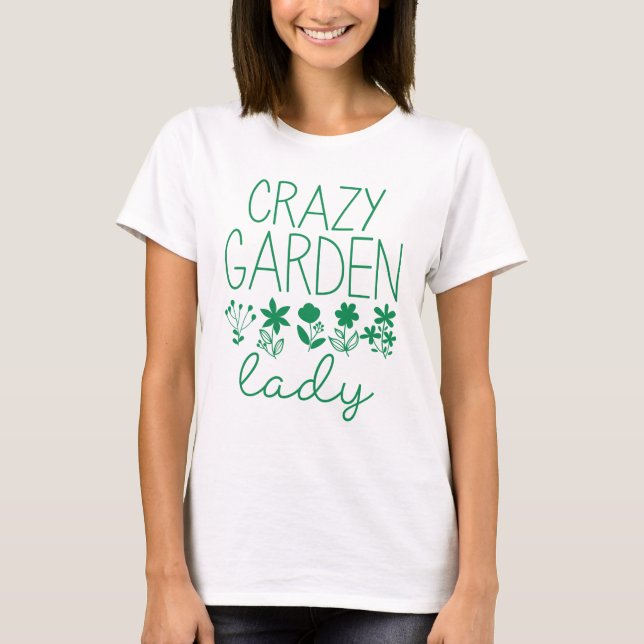 Camiseta Senhora Louca do Jardim (Frente)