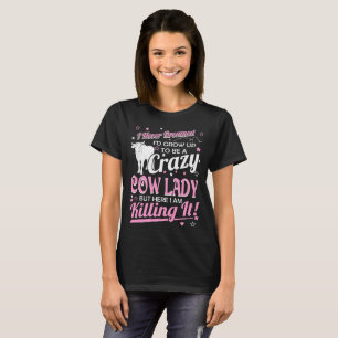 Camiseta Senhora louca nunca sonhada Matança Tshirt da vac