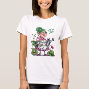CAMISETA SENHORA MALUCA POR JARDIM