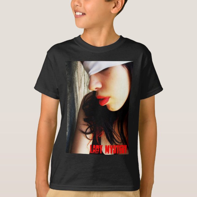 Camiseta Senhora Mistério Jovem T-shirt (Frente)