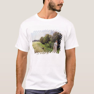 Camiseta Senhora na leitura branca