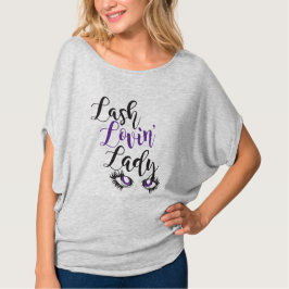 Camiseta Senhora Parte superior de Lovin do chicote