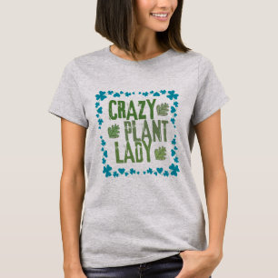 Camiseta Senhora Planta Louca
