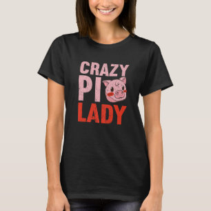 Camiseta Senhora Porca Louca Fazenda Local Esposa do Fazen
