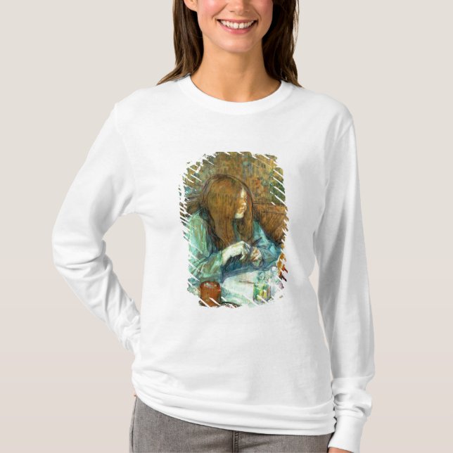 Camiseta Senhora Poupoule de Henri de Toulouse-Lautrec | (Frente)