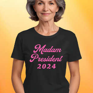Camiseta Senhora Presidente Kamala Harris 2024