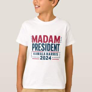 Camiseta Senhora Presidente Kamala Harris 2024 Vote Democra
