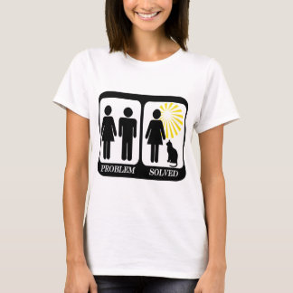 Camiseta Senhora Problema do gato resolvido