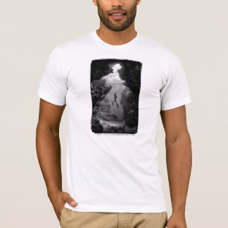 Camiseta Senhora Profundo - orgânico cabido. Casca de ovo