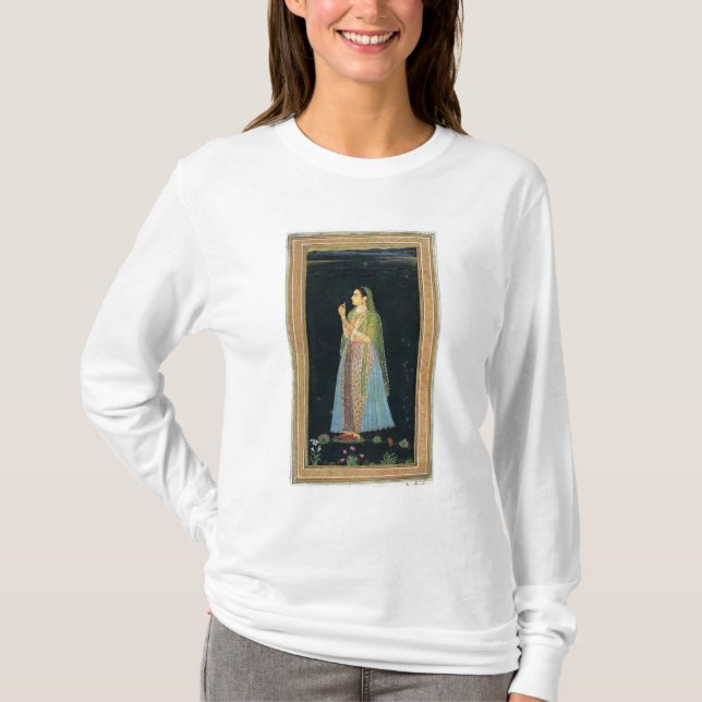 Camiseta Senhora que guardara uma flor, do álbum pequeno de (Frente)