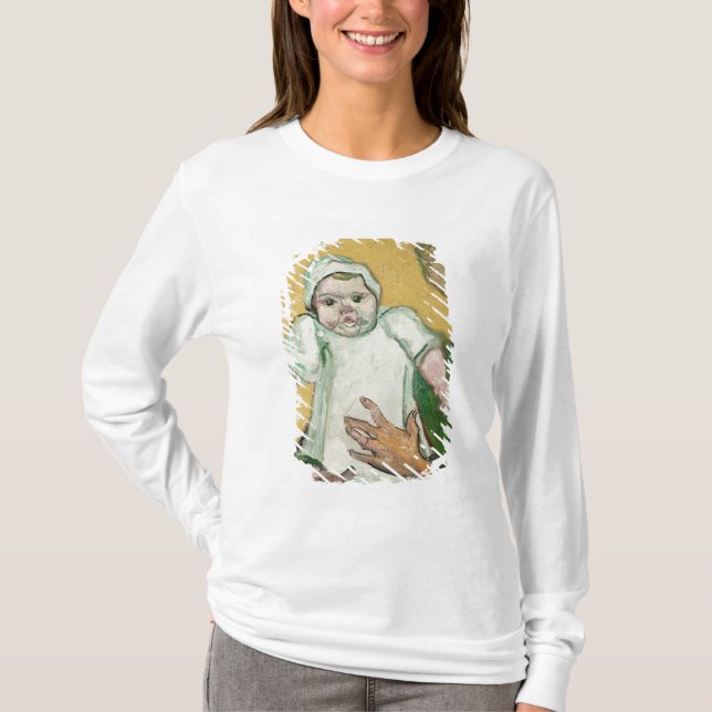 Camiseta Senhora Roulin e seu bebê de Vincent van Gogh | (Frente)
