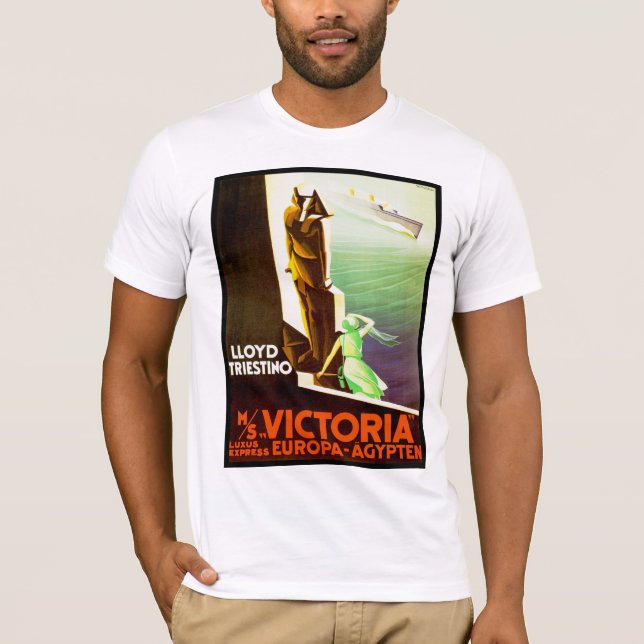 Camiseta Senhora Victoria de Lloyd Triestino (Frente)