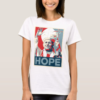 Camiseta Senhoras da esperança de John Paul II