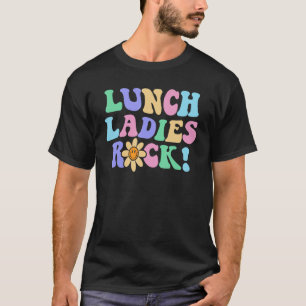 Camiseta Senhoras de Almoço do Rock School Lunch Lady Squad
