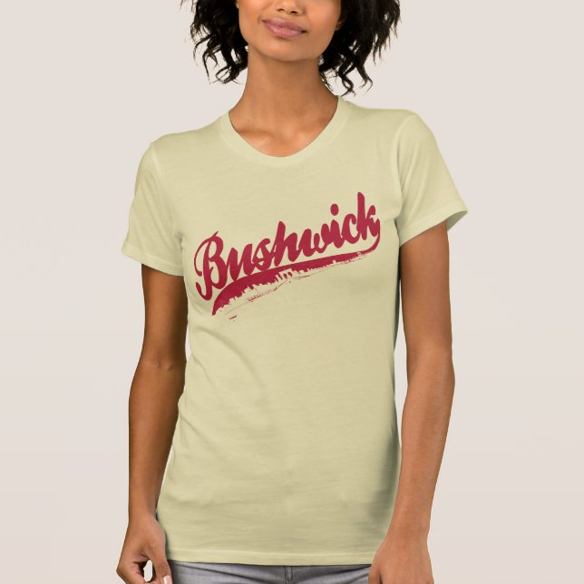 Camiseta Senhoras de Bushwick Brooklyn (Frente)