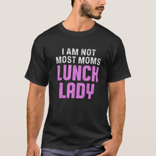 Camiseta Senhoras de Comida da escola de almoço