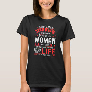 Camiseta Senhoras, Desculpem, Esta Cara É Levada, Eu Sou Um