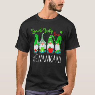 Camiseta Senhoras do almoço engraçadas Amor Shenanigans Gno