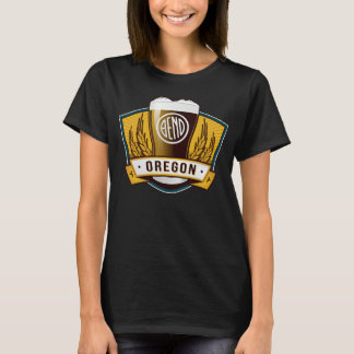 Camiseta Senhoras do desgaste da fermentação da curvatura