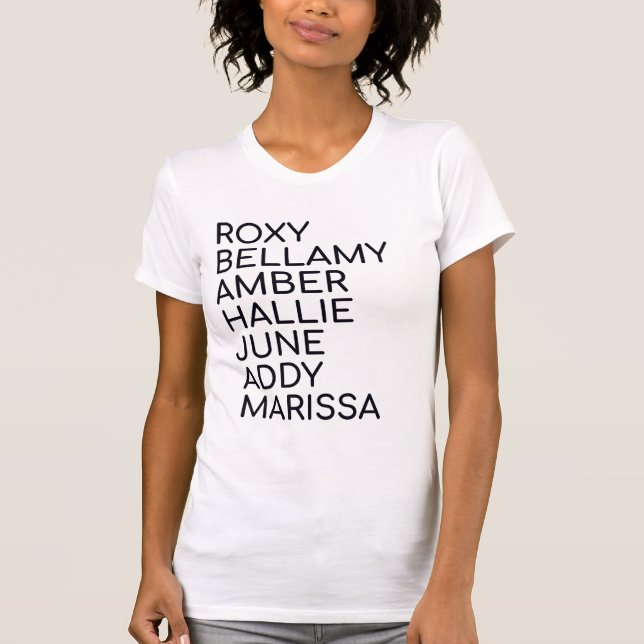 Camiseta Senhoras do Pequeno Rio Tee (Frente)