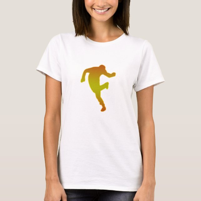 Camiseta Senhoras do t-shirt de Jumstyle (Frente)