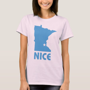 Camiseta Senhoras engraçadas agradáveis T orgânico de