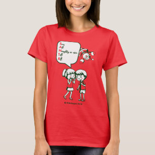 Camiseta Senhoras Papais noeis Acronym Tee