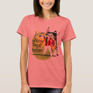 Camiseta Senhoras Ringer Banda - escolha sua cor