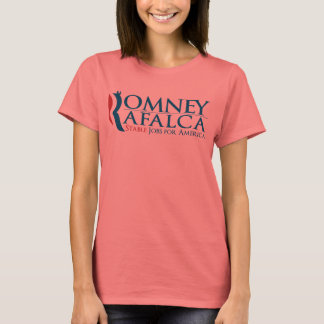 Camiseta Senhoras Romney Rafalca 2012 T-Shirt