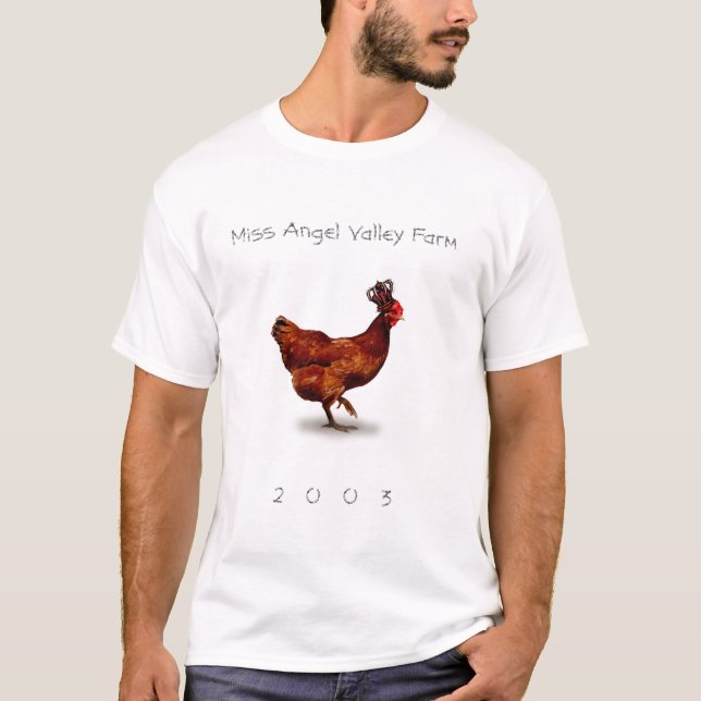 Camiseta Senhorita Anjo Vale Cultivo 2003 (Frente)