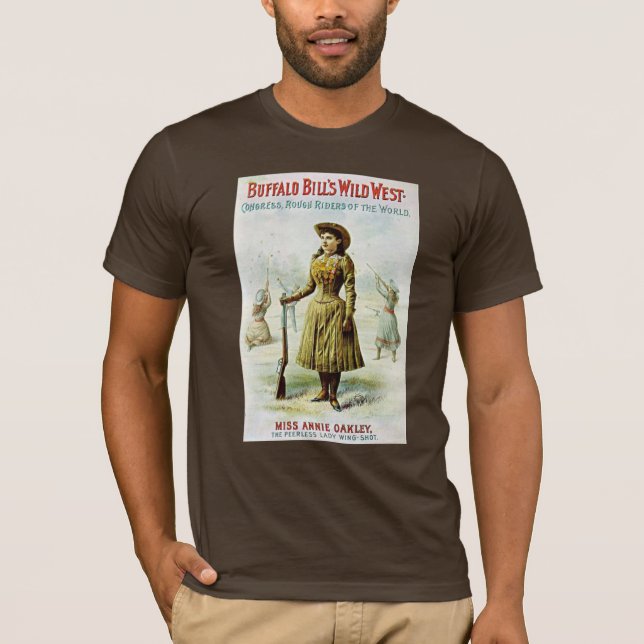 Camiseta Senhorita Annie Oakley (Frente)