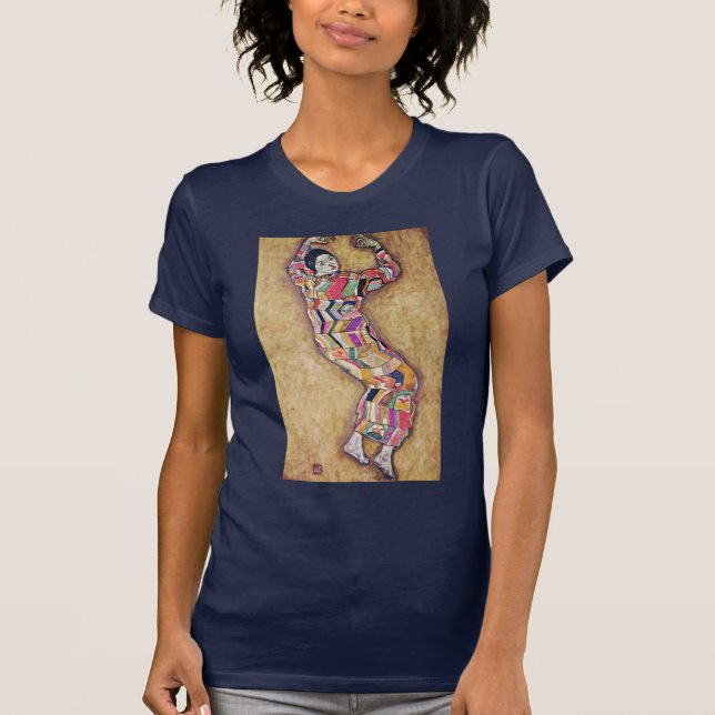 Camiseta Senhorita Cerveja Schiele Egon (Frente)
