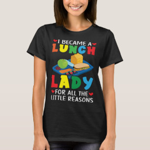 Camiseta Senhorita Cozinheira da Cantina Responsável pelo A