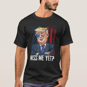 Camiseta Senhorita Eu Mas Presidente Trump 2024 Retire A Am