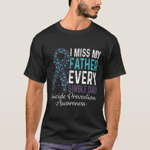 Camiseta Senhorita Meu Pai Todo Solteiro Dia de Prevenção a