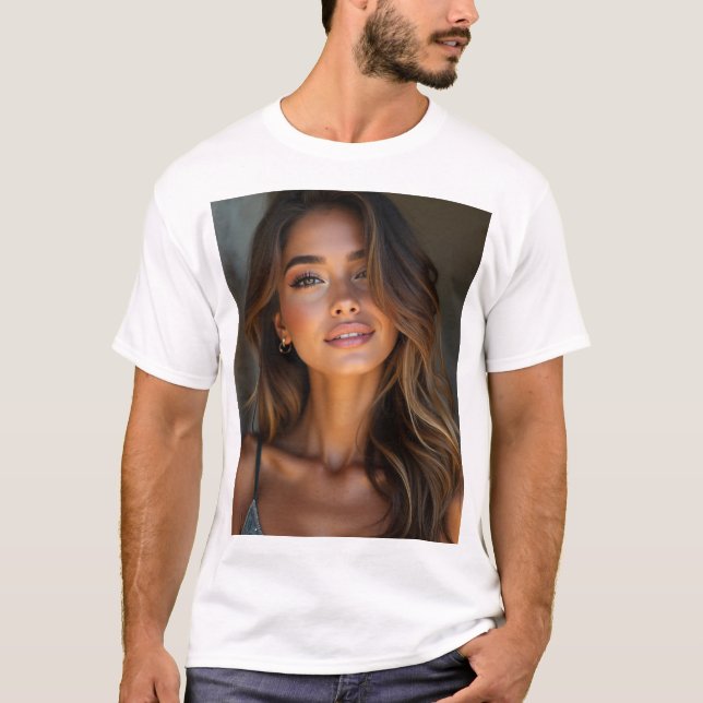 Camiseta Senhorita mulher (Frente)
