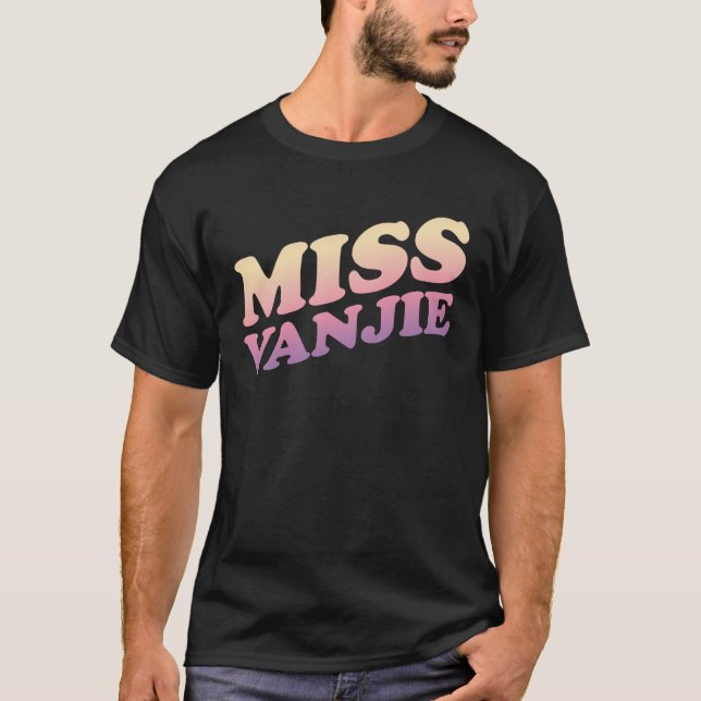 Camiseta Senhorita Vanjie (Frente)