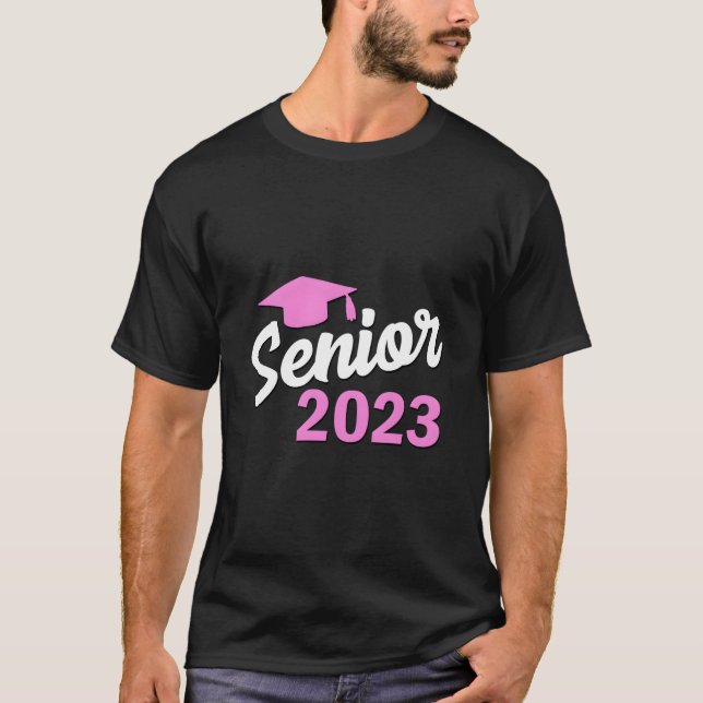 Camiseta Senior 2023 Graduation Tassel Class Of 23 (Frente)
