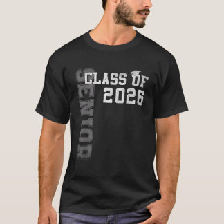 Camiseta Senior 2026 Graduate Class of 2026 Graduation Men