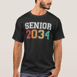 Camiseta Senior 2034 Graduation Retro Vintage friend