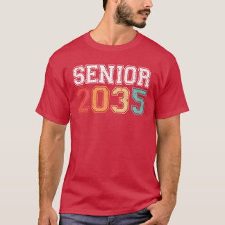 Camiseta Senior 2035 Graduation Retro Vintage funny